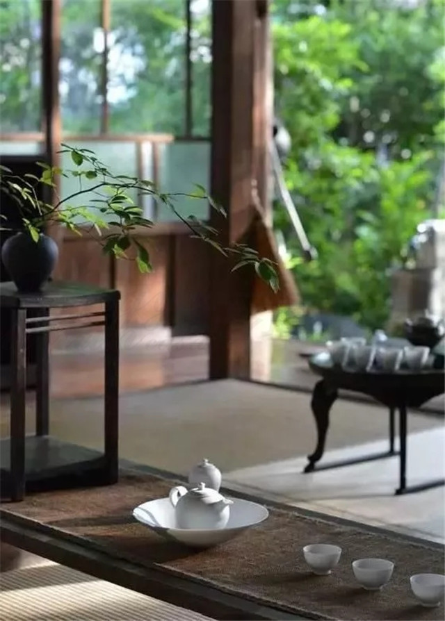 美的讓外國(guó)人看呆的中式茶裝修，東易力天裝飾*美中式茶室分享
