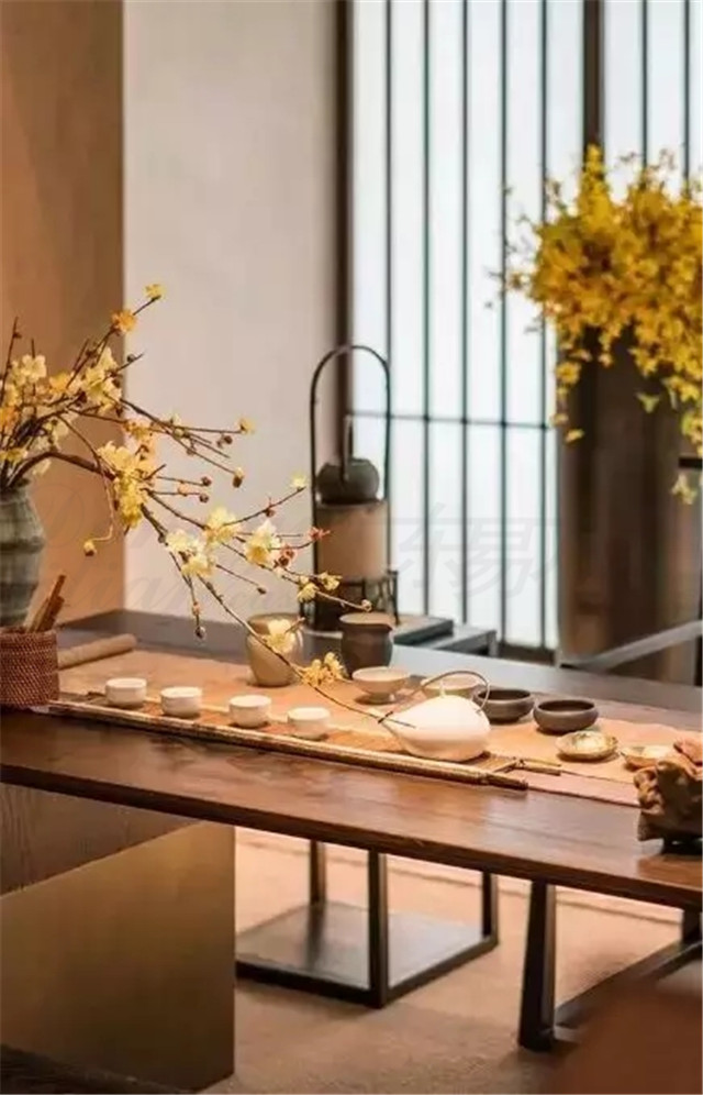 美的讓外國(guó)人看呆的中式茶裝修，東易力天裝飾*美中式茶室分享